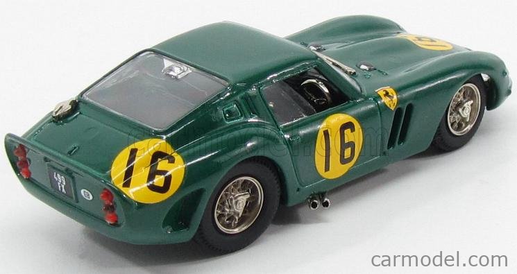 BOX-MODEL 8403-1 Scale 1/43 | FERRARI 250 GTO COUPE N 16 TURIST