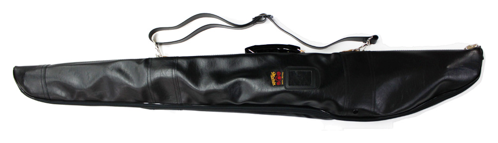 黒デラクール二本入刀袋 (明倫産業は居合用品の売上累計日本一!!) I-41