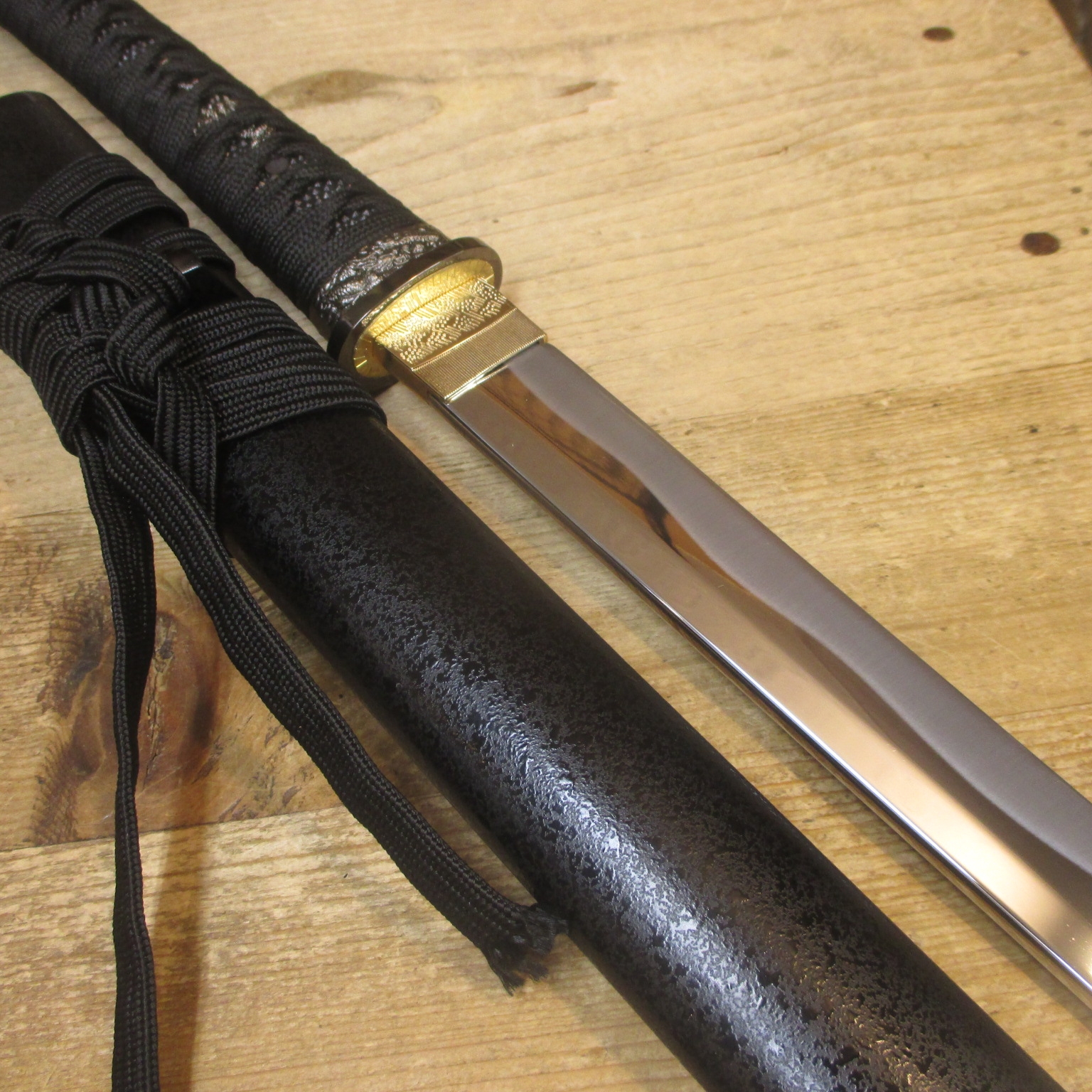 少帝唐刀（黒檀金）古兵器 武具刀装具日本刀模造刀 居合刀