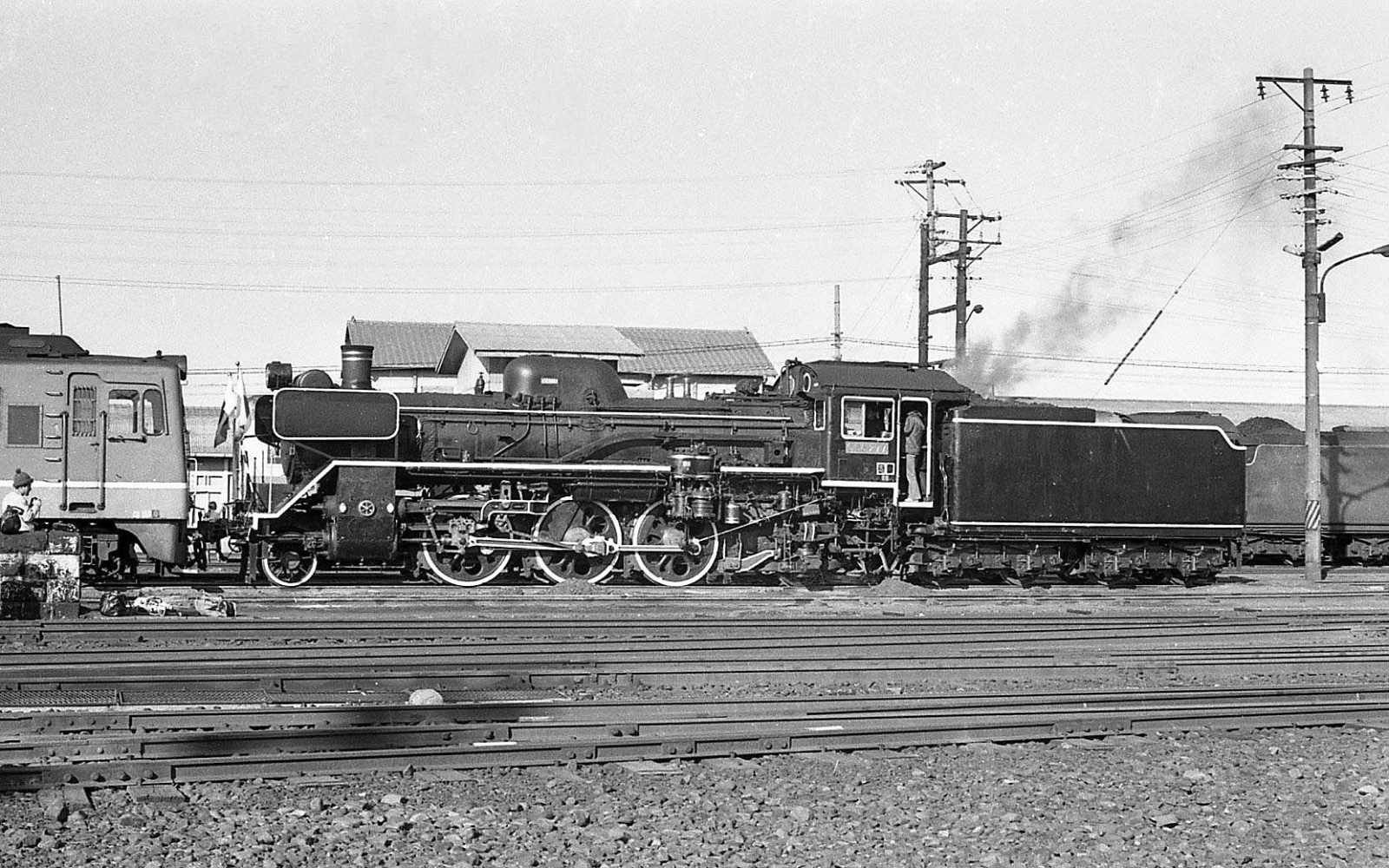 蒸機最終列車運行後の志布志線C58 その2（S50.1.19）: 昭和の記憶と