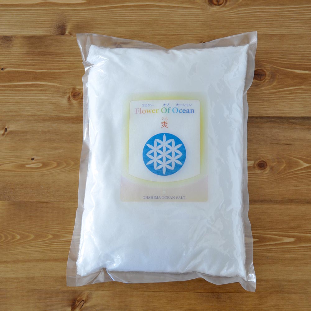 深層海水から作られた塩：Flower Of Ocean（フラワー・オブ
