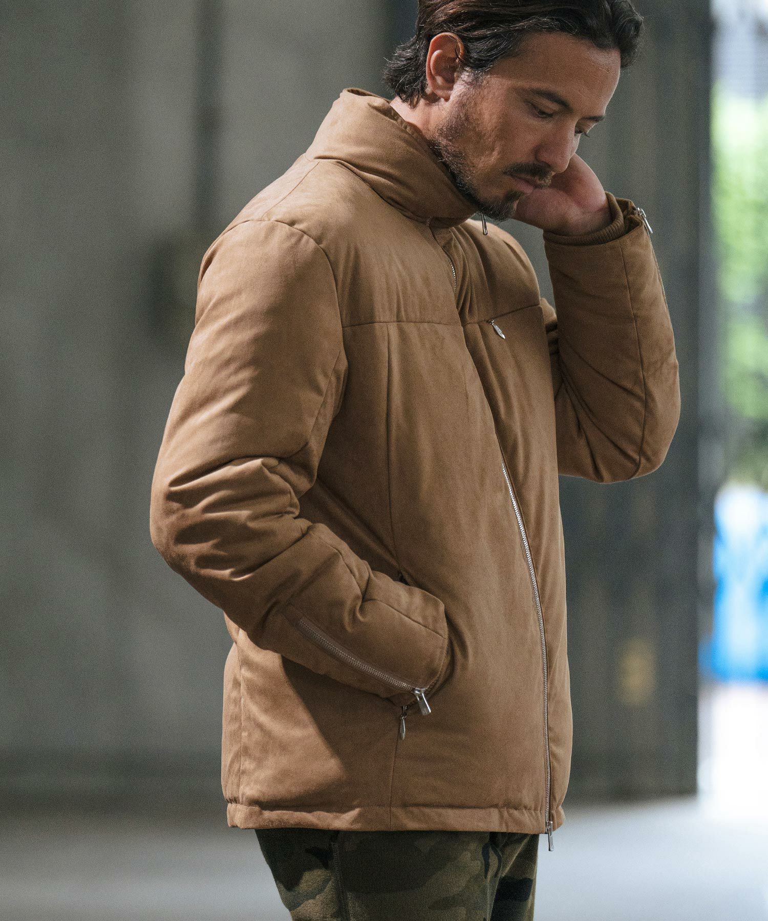 50%OFF【wjk reluxe】synthetic suede leather Thinsulate rider