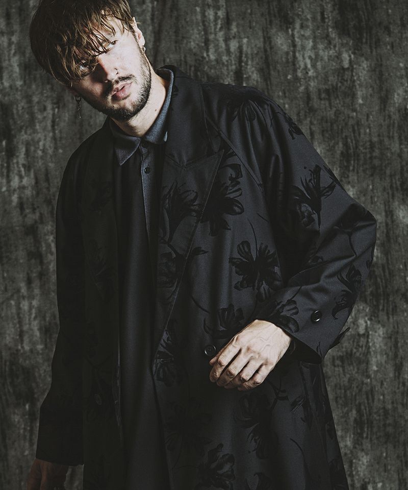 50%OFF【NO ID.(ノーアイディー)】 ﾀﾞﾌﾞﾙﾌﾞﾚｽﾄBIGﾛﾝｸﾞｺｰﾄ(457006-342C