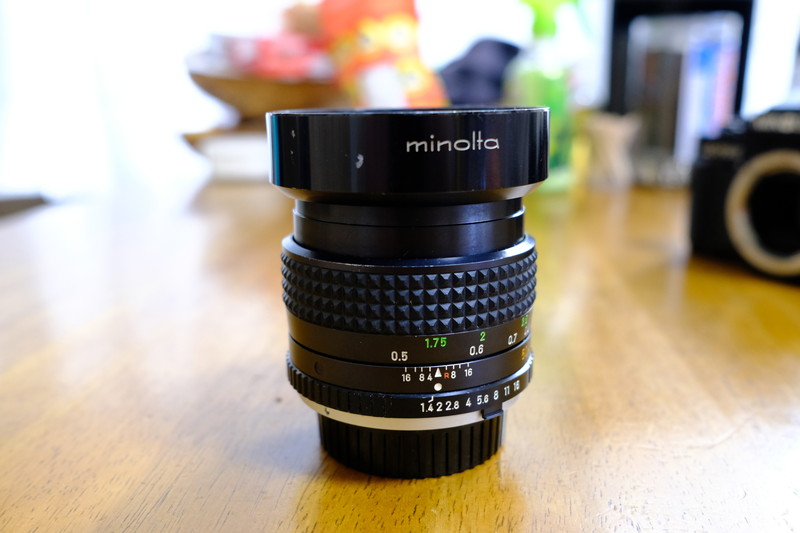 ミノルタの標準レンズMC ROKKOR-PG 50mm F1.4を購入 – カメトリ