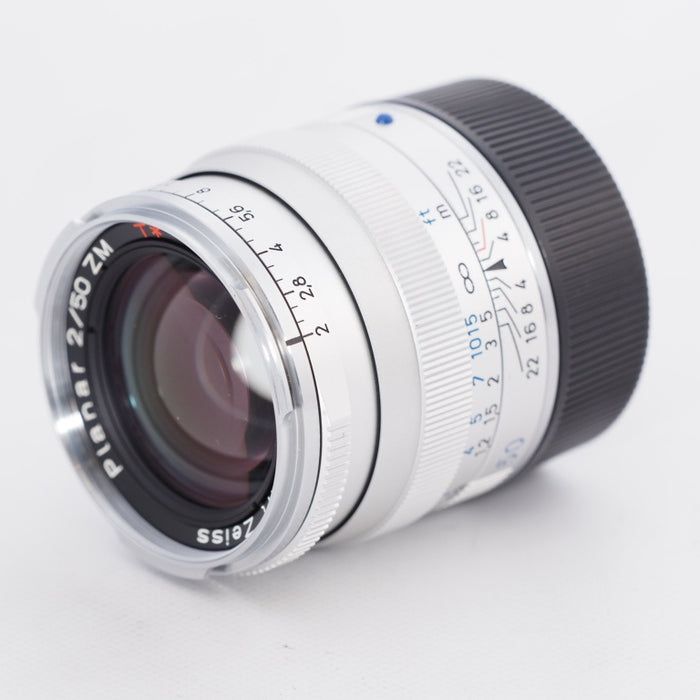 CarlZeiss カールツァイス プラナー Planar T* 50mm f2 ZM SV シルバー