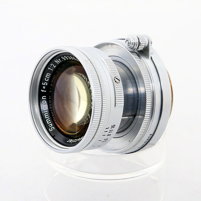 中古】(ライカ) Leica ズミクロン L50mm F2 (沈胴) トリウムレンズ