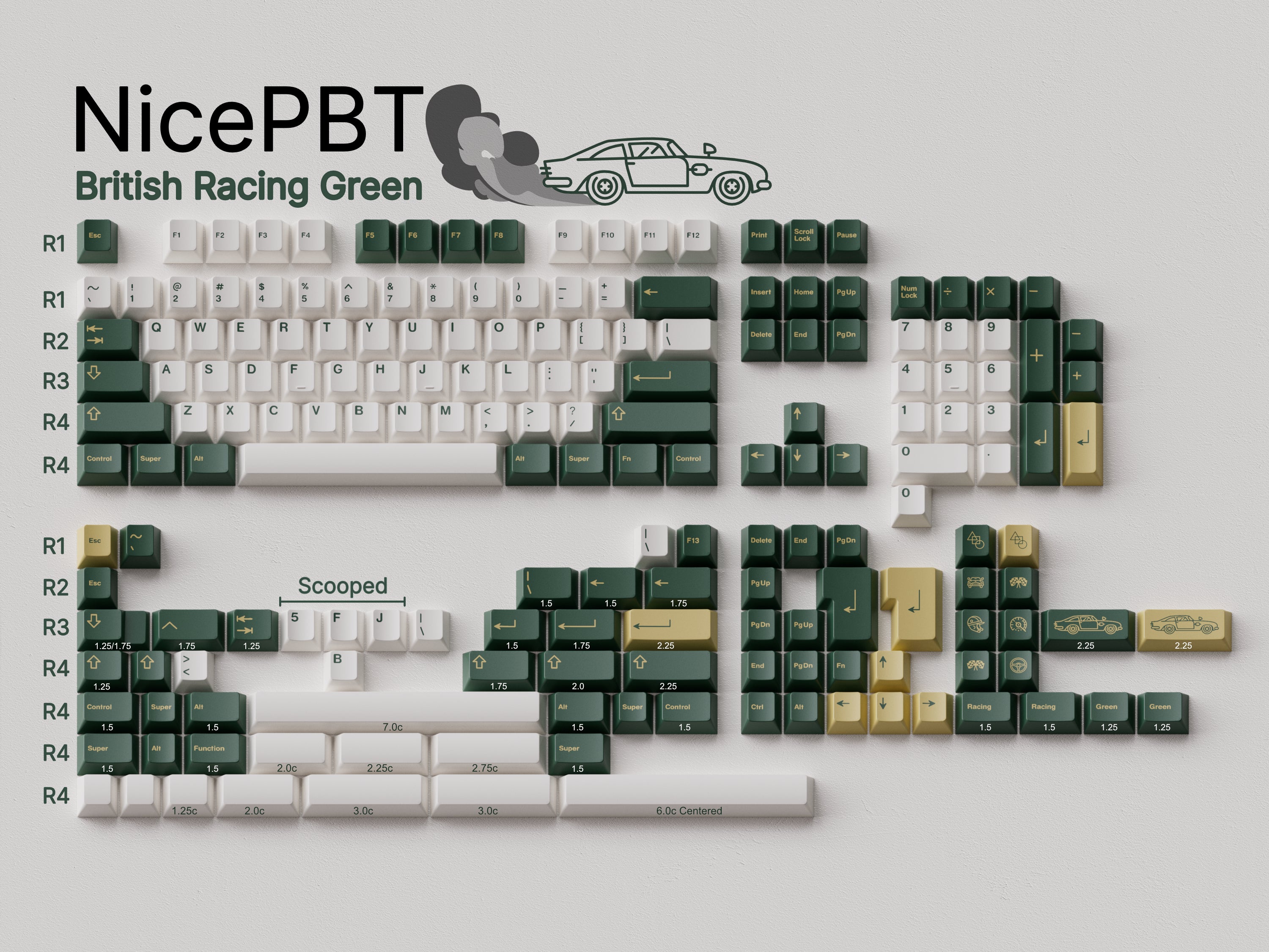 NicePBT British Racing Green (BRG) – CannonKeys
