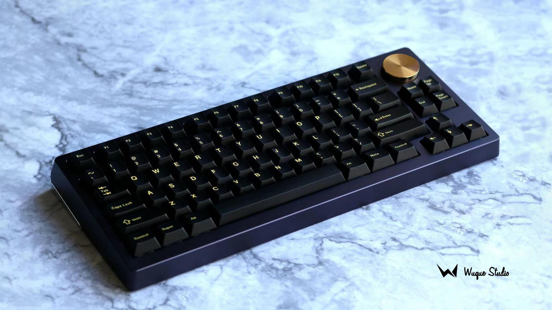 Mammoth75 with Aluminum PVD Bottom – CannonKeys