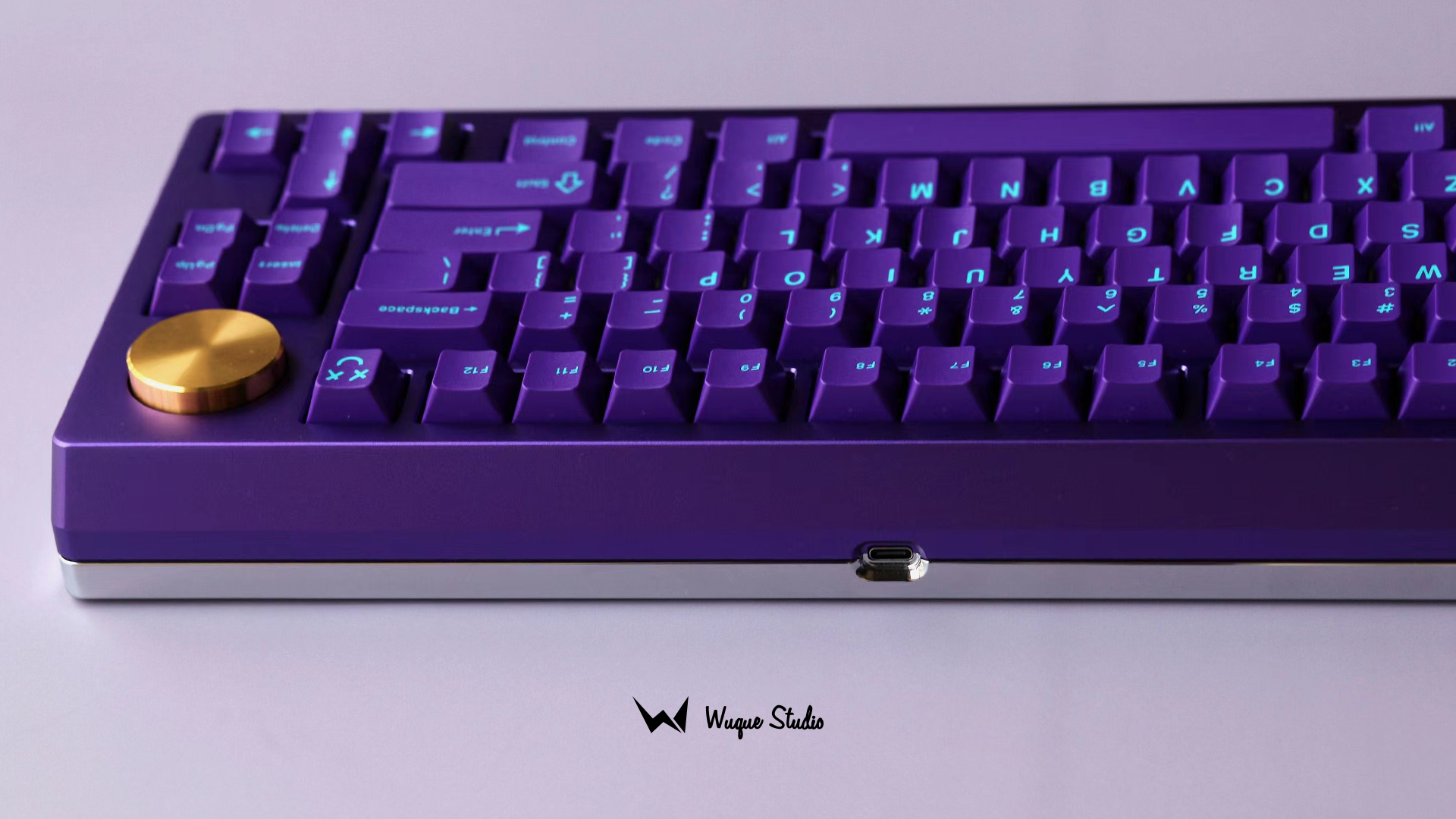 Mammoth75 with Aluminum PVD Bottom – CannonKeys