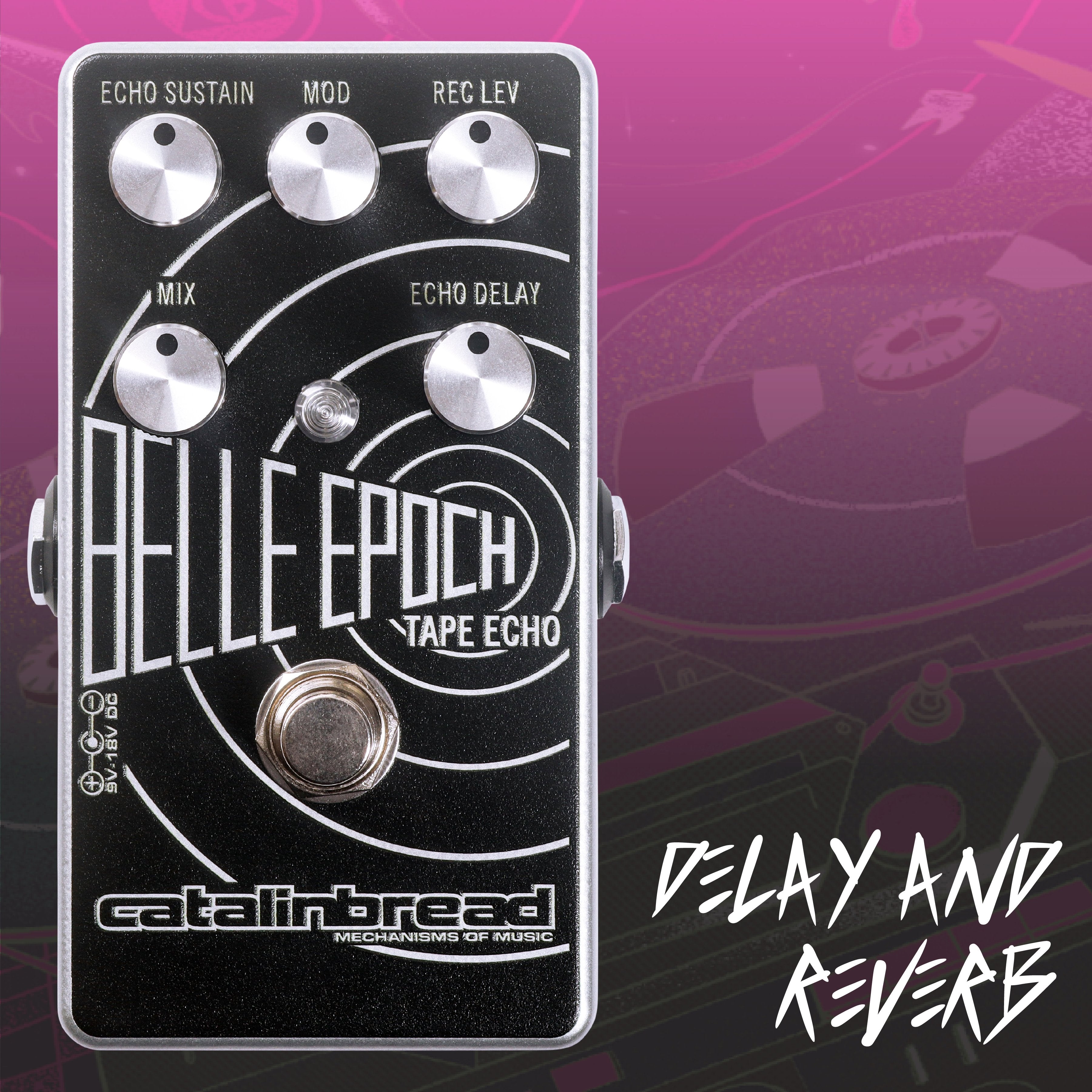 Belle Epoch (Black and Silver) – Catalinbread Effects