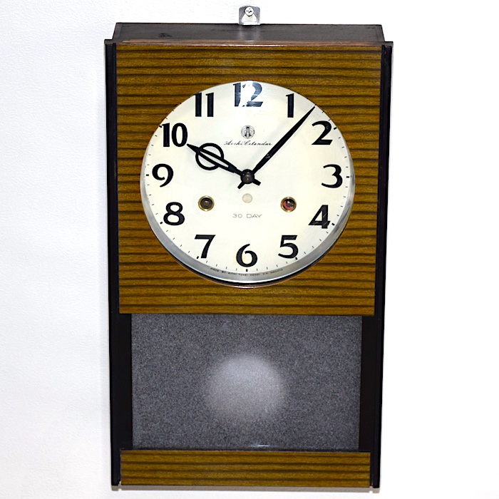 愛知時計 Aichi Calendar 30DAY 難有 昭和39年【W346】〔100〕 | れと