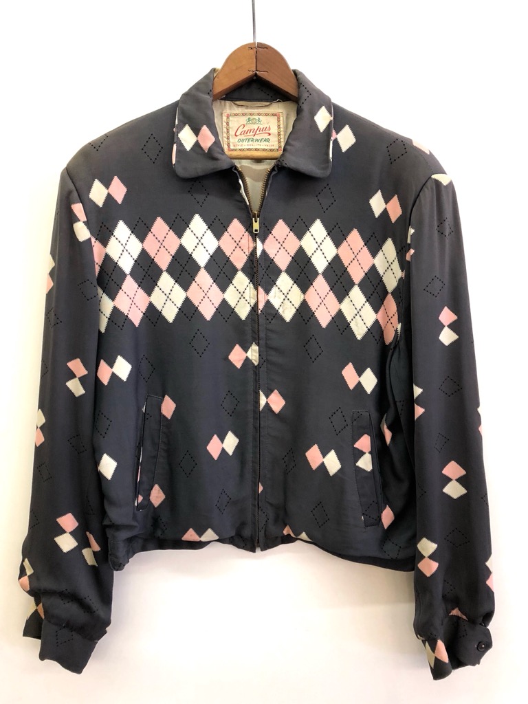 50s CAMPUS GABARDINE JACKET. | 古着屋【True vintage】ヴィンテージ