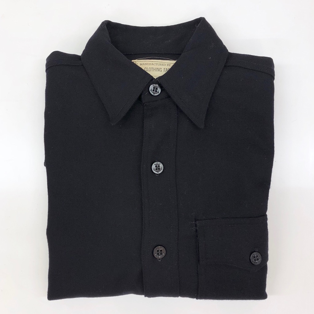 40s U.S.NAVY DEAD STOCK CPO SHIRT. | 古着屋【True vintage