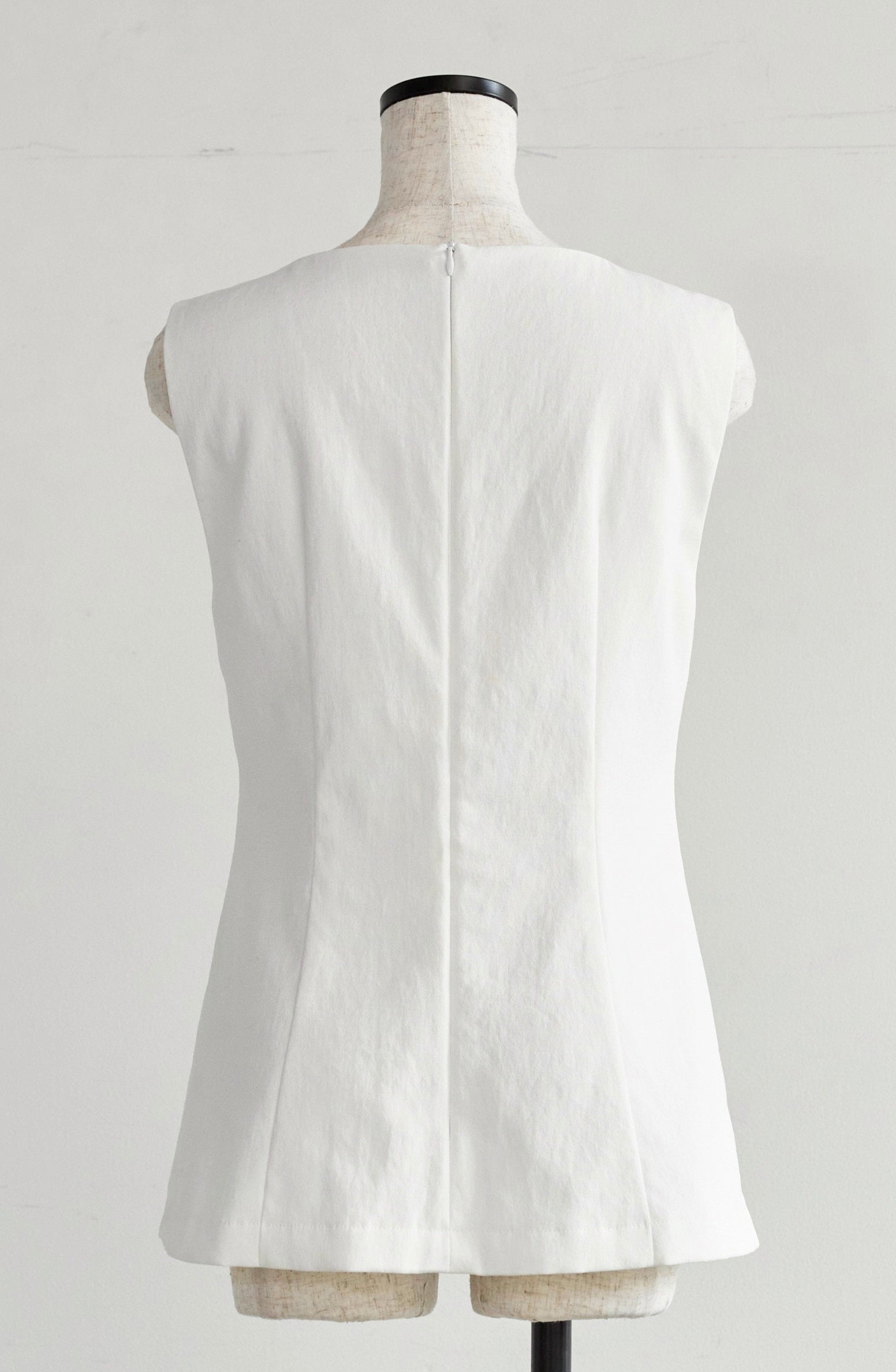 Lady linen like tops（White） – CARLA