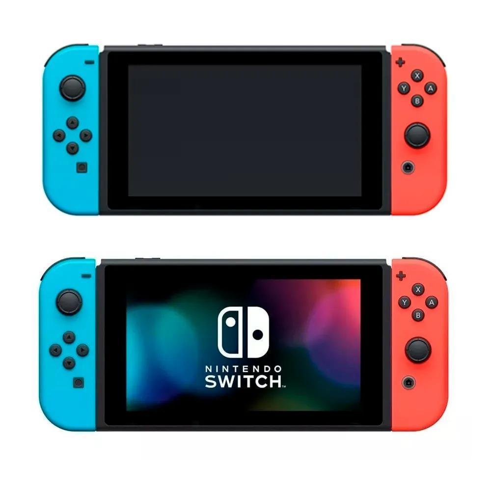 Nintendo Switch 32gb Joycon Vermelho E Azul Neon V2 - Carrefour