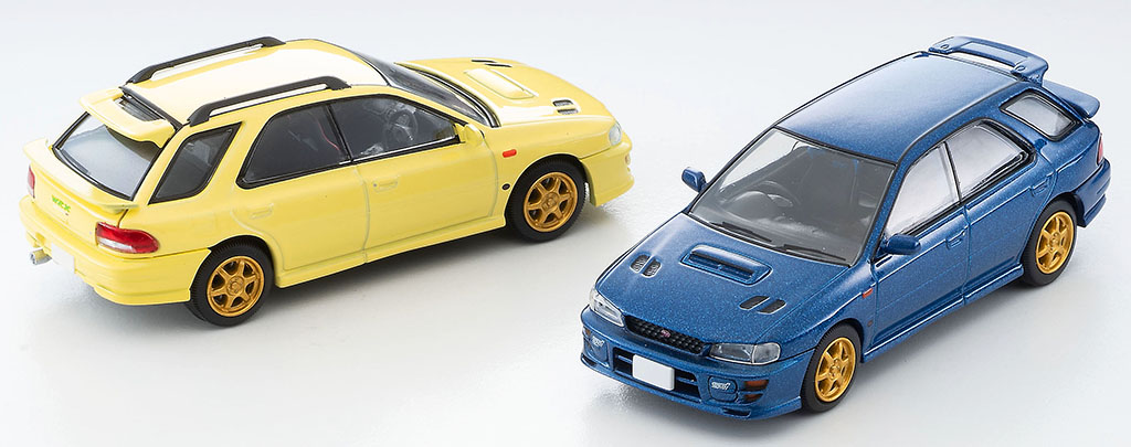 トミカリミテッド ヴィンテージネオ スバルインプレッサ3台セット