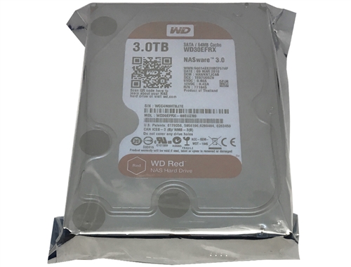 Western Digital WD Red WD30EFRX 3TB 5400RPM 64MB Cache SATA 6.0Gb
