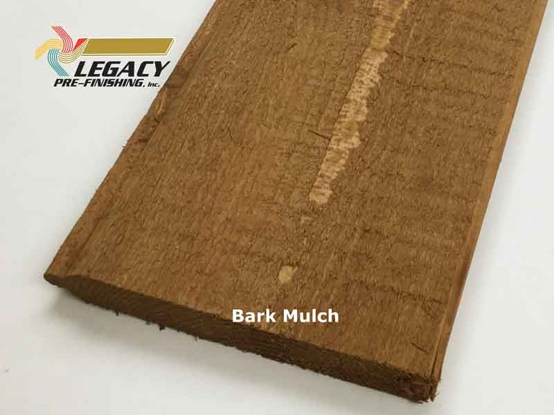 Prefinished Cedar Tongue and Groove Siding | Bark Mulch Stain
