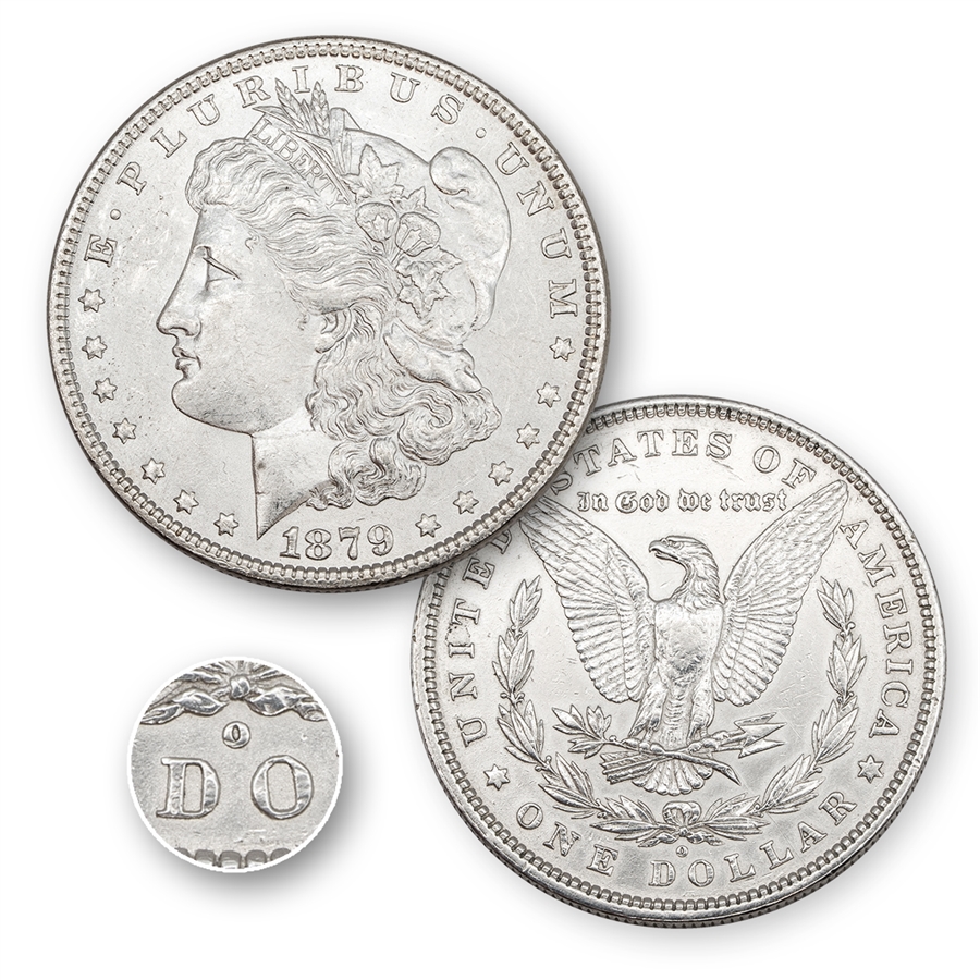 1879 Morgan Silver Dollar - New Orleans - Uncirculated ( 1st )