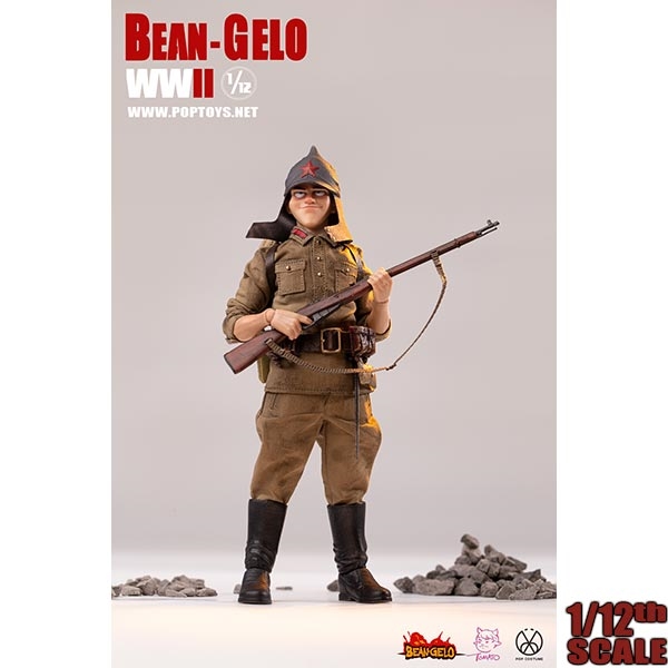 Monkey Depot - POP Toys 1/12th WWII Russian Fat Sister, Sniper