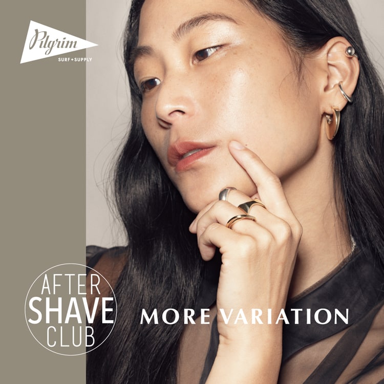 ハンドメイド仕上げのジュエリー。＜AFTER SHAVE CLUB＞のモア