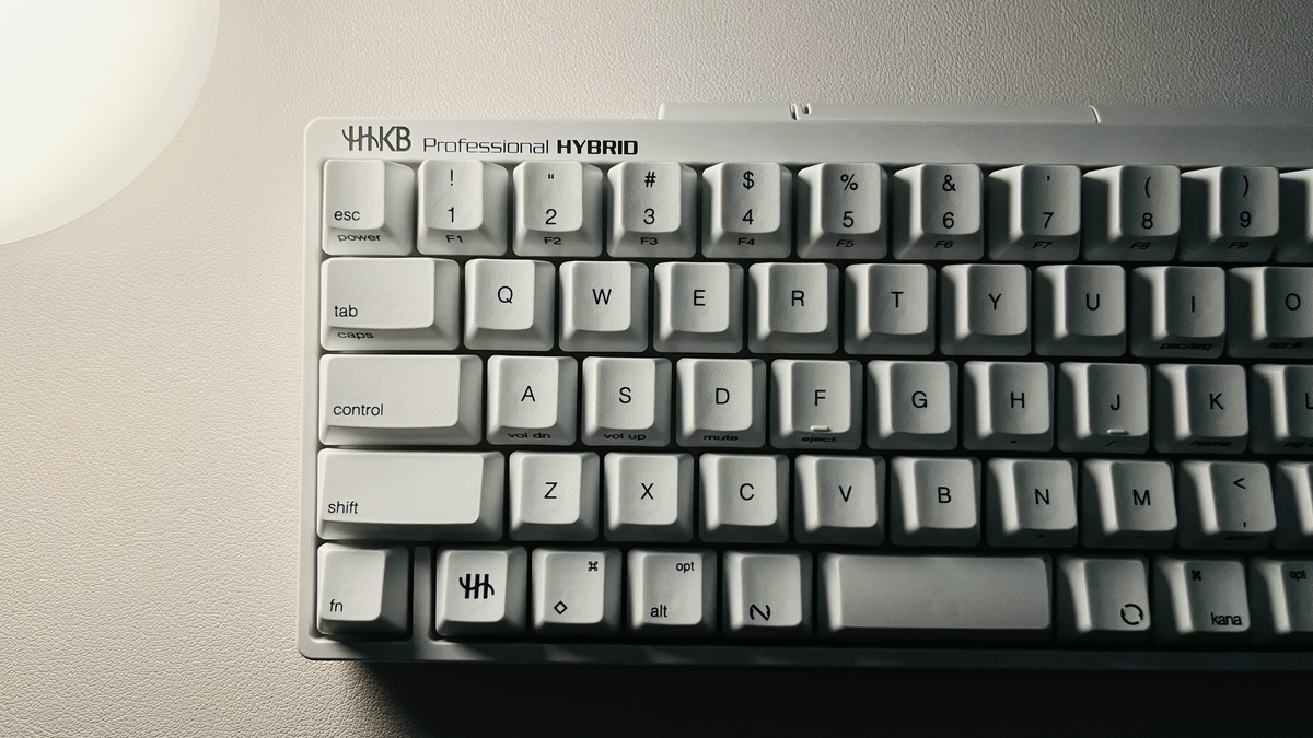 小さくてかわいい Happy Hacking Keyboard Professional HYBRID Type-S