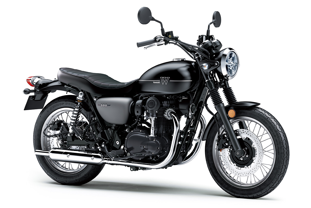 カワサキW800 CAFEに装備されるフロントカウル | autosport web