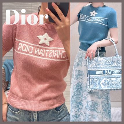 ディオール サーモンピンクセーター ディオール サーモンピンク