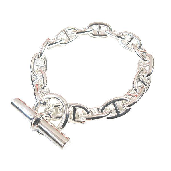 エルメス シェーヌダンクル MM 17 シルバー ブレスレット 17コマ