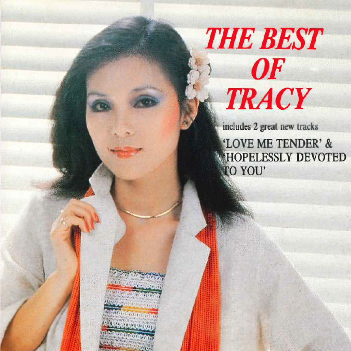 TRACY HUANGトレイシー・ホアン黄鶯鶯のCD「紅伶心事」 TRACY HUANG
