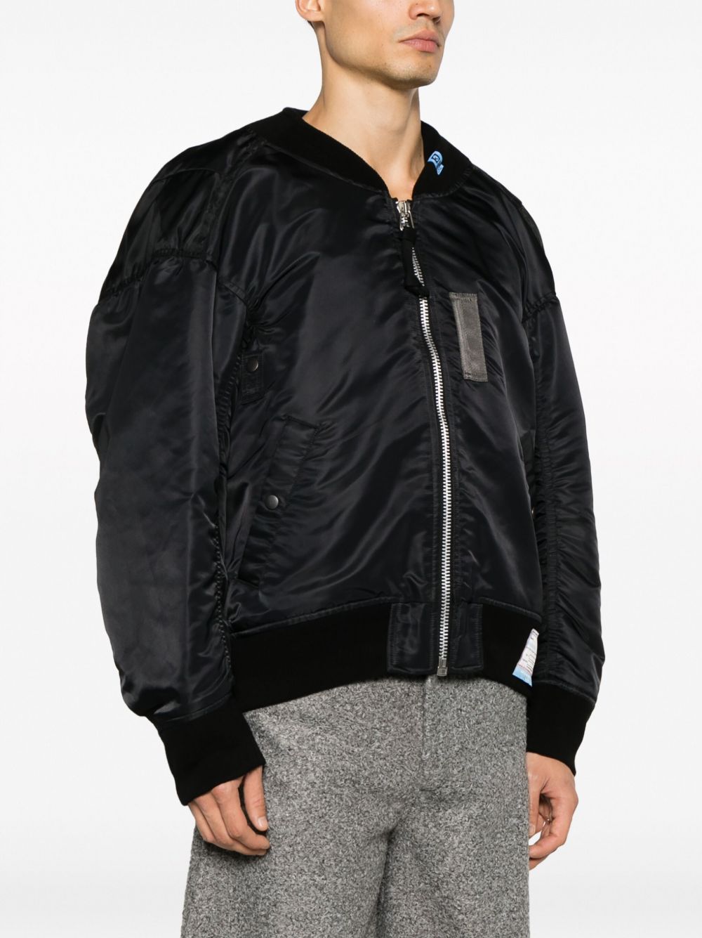 Maison MIHARA YASUHIRO ボンバージャケット | ブラック | FARFETCH JP