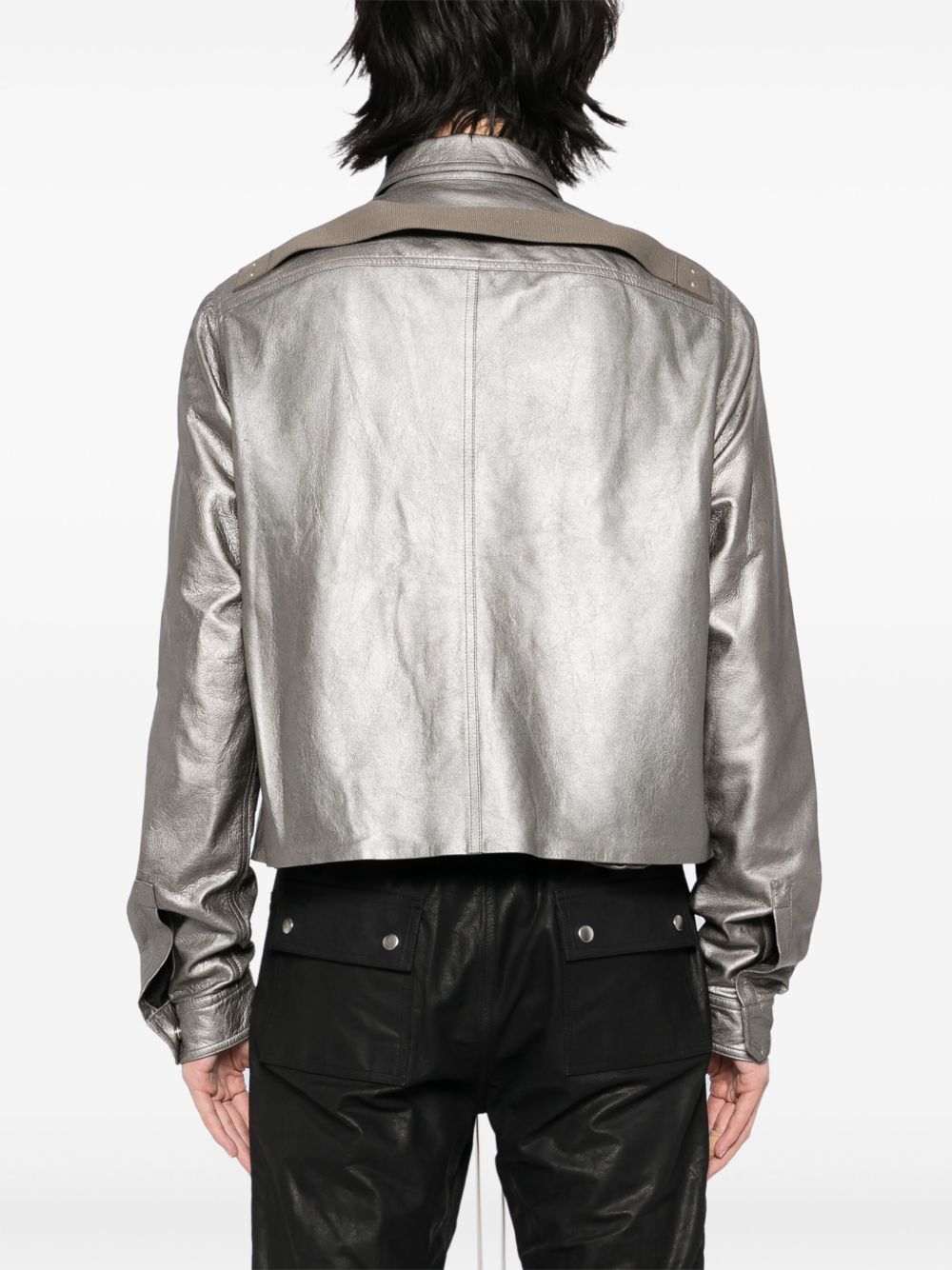 Rick Owens Tour Alice シャツジャケット | グレー | FARFETCH JP