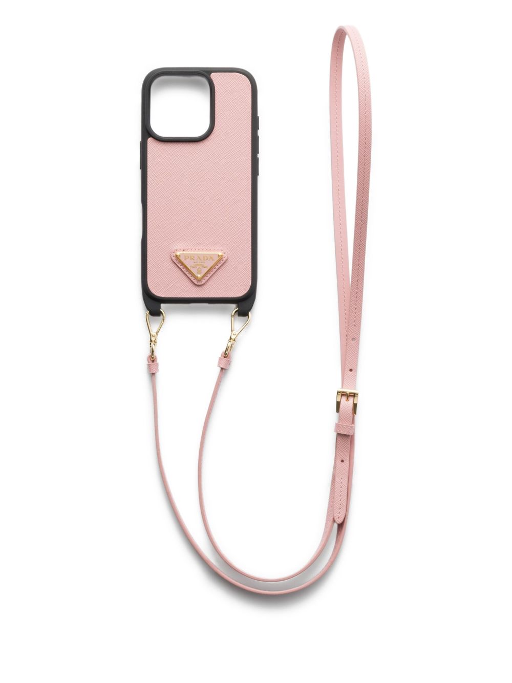 Prada detachable-strap iPhone 16 Pro Case | Pink | FARFETCH