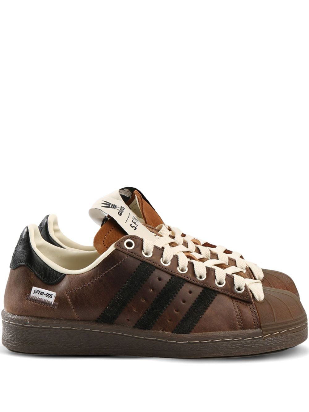 Adidas x Song For The Mute Superstar 82 Sneakers | Brown | FARFETCH