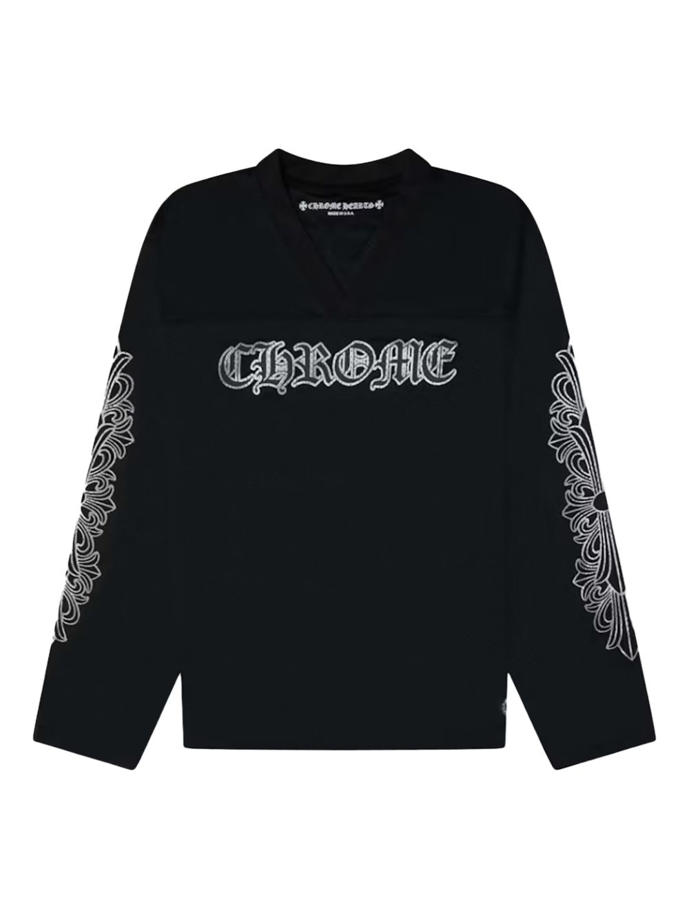 Chrome Hearts long-sleeve Jersey | Black | FARFETCH