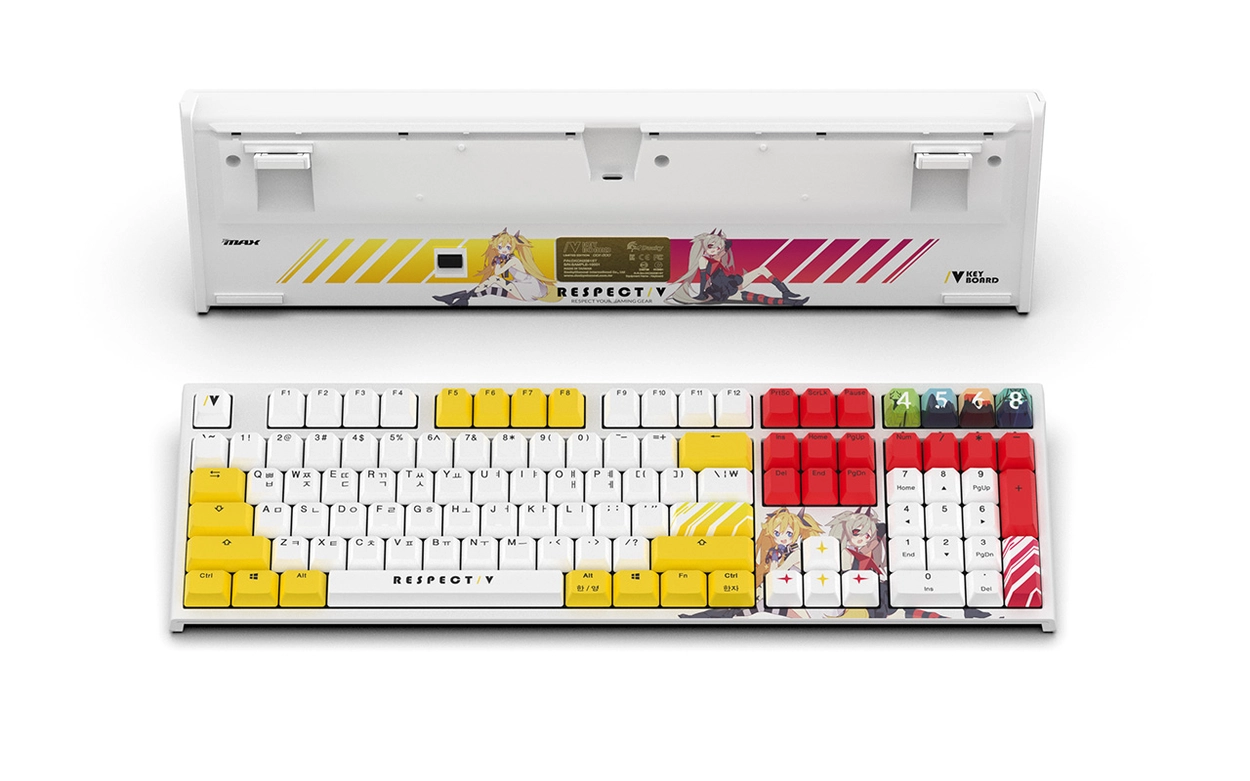 DJMAX DUCKY ゲーミングメカニカルキーボード & ゲーミングパット