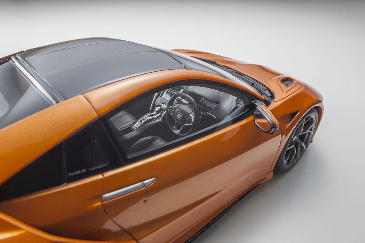 京商SAMURAI最新作はホンダNSX！ 2019年に追加されたオレンジが登場