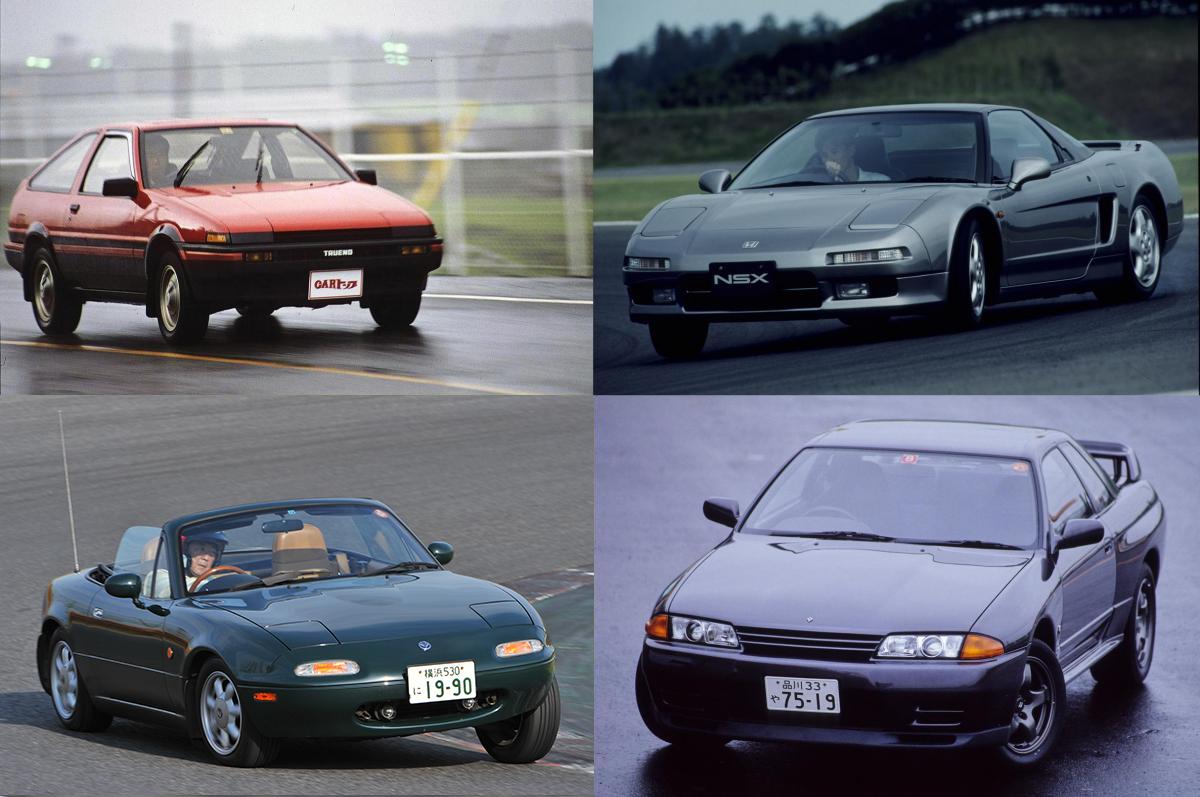 いま価格高騰しまくりの王道名車がズラリ！ 50代の「青春時代」を彩っ