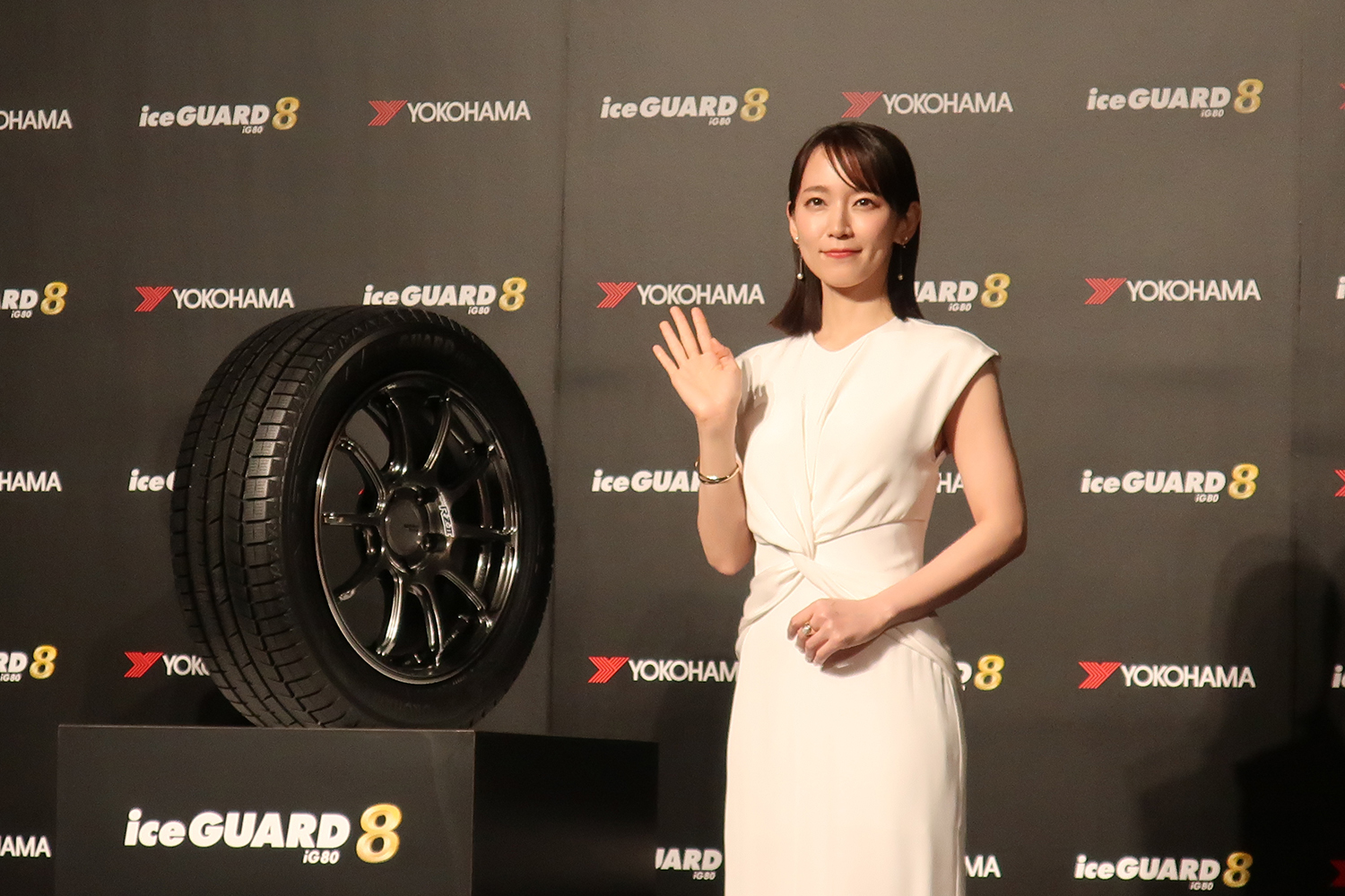 横浜ゴムが氷上性能を大幅に進化させた「アイスガード8」を発表で吉岡