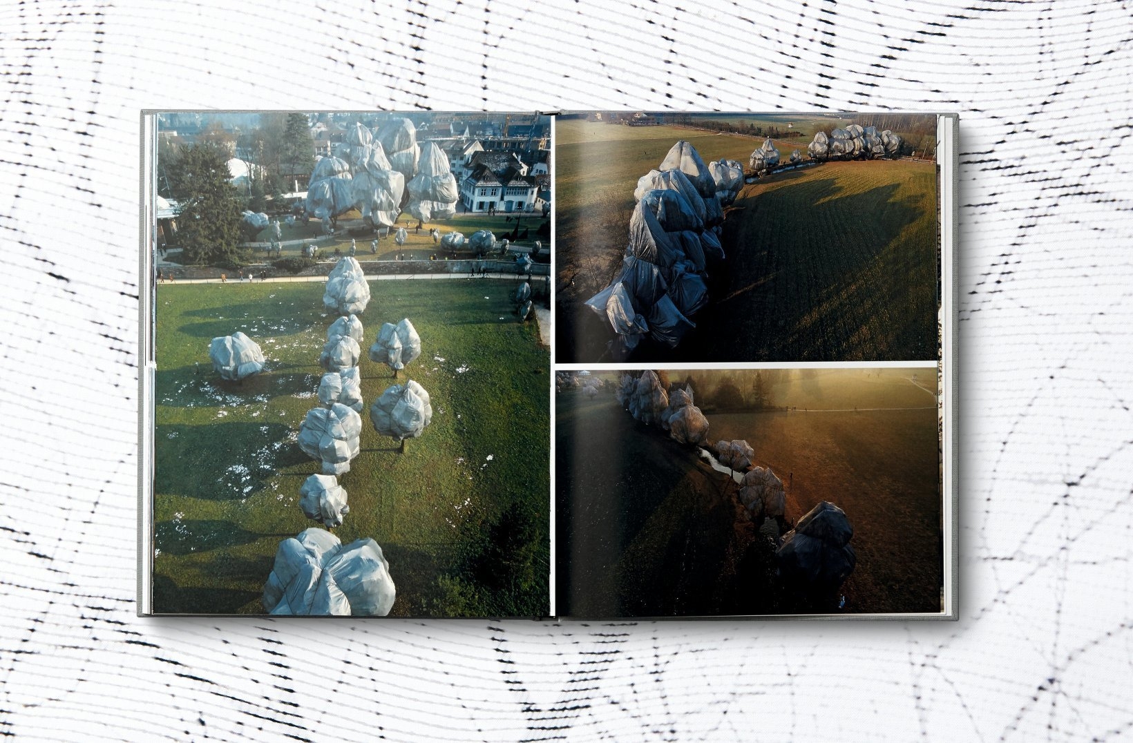 Wrapped Trees by Christo & Jeanne-Claude - Signed Edition Coles Books