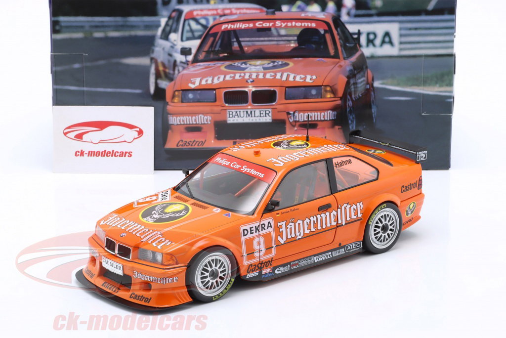 WERK83 1:18 BMW 325i Coupe E36 DTM Jägermeister #9 DTM 1993 Armin