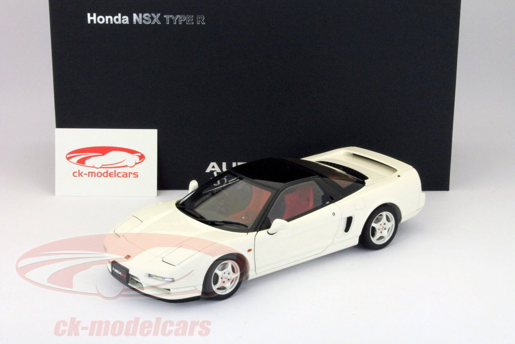 AUTOart 1:18 Honda NSX Type R year 1992 white 73296 model car