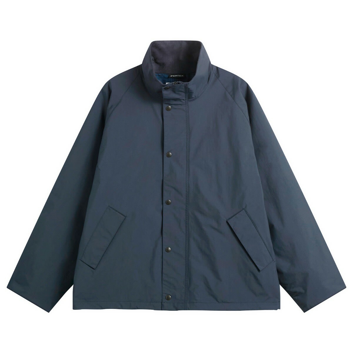 Nanamica Men's Cotton Wool Deck Shirt Jacket in Dark Navy Nanamica