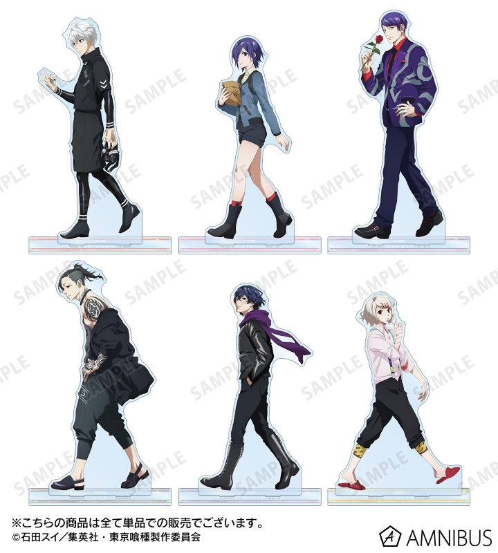 L東京喰種アクリルボード付き トーカver.下パネルシート 当選書付属