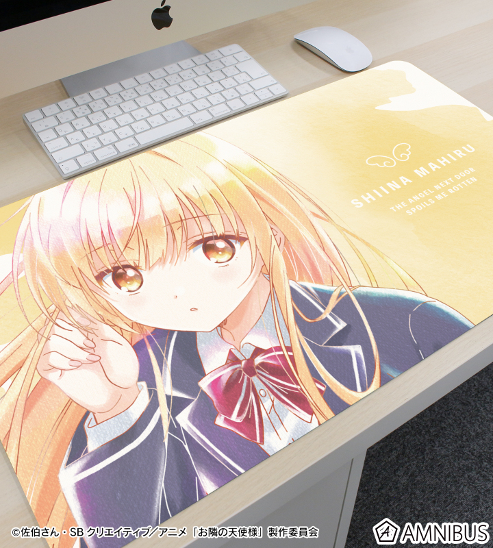 お隣の天使様 椎名真昼＆藤宮周 マルチプレイマット デスクマット TV