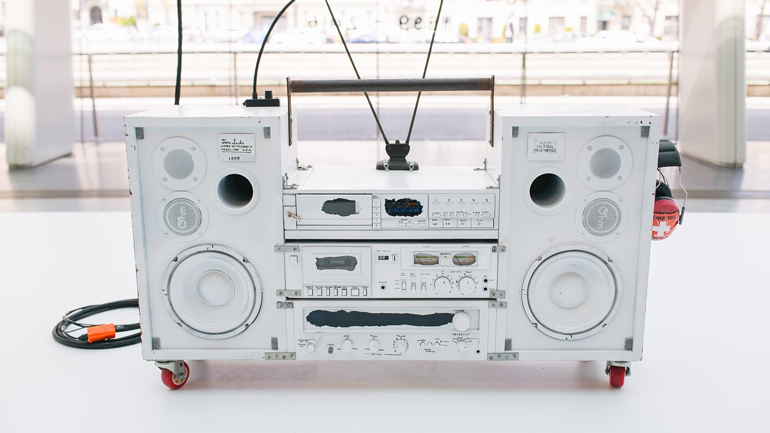 トムサックス Boombox Retrospective Poster ポスター Tom Sachs