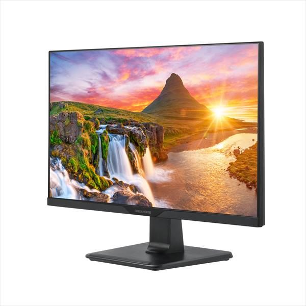 グリーンハウス 21.5型液晶モニター GH-LCW22L-BK 1台 - アスクル