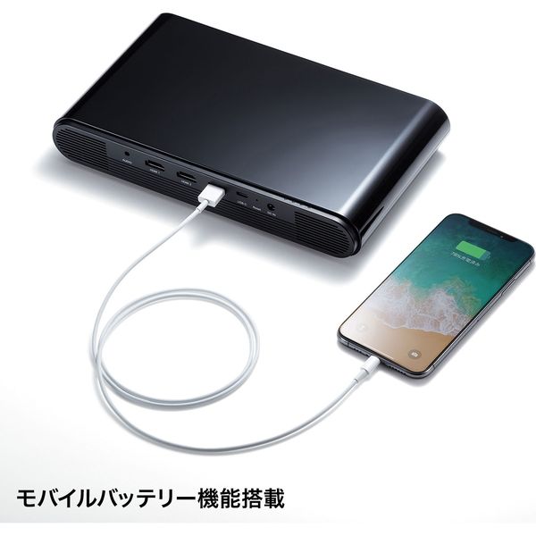 サンワサプライ モバイルプロジェクター PRJ-7 1個 - アスクル