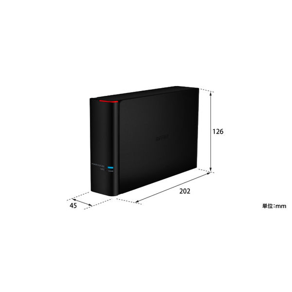 バッファロー 外付けHDD 16TB 法人向け 1ドライブモデル HD-SH16TU3 1