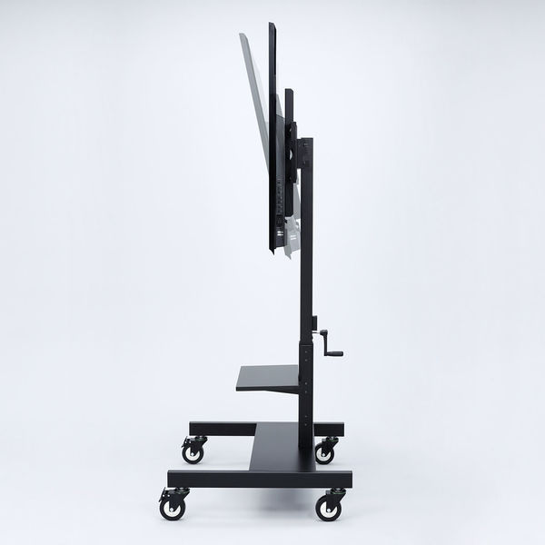 サンワサプライ 32型～52型対応手動上下昇降液晶ディスプレイスタンド